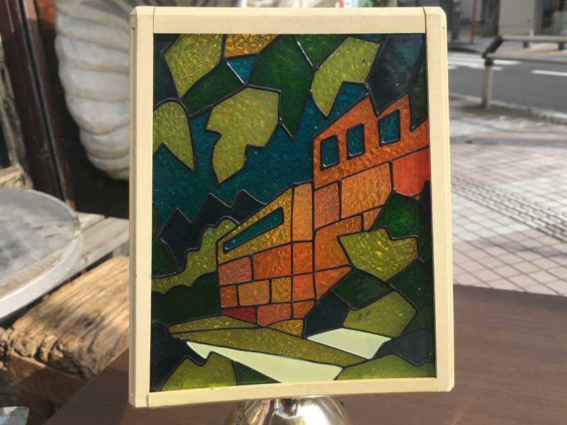 ���a���g�� NIKKA WHISKY Stained Glass Light �X�[�p�[�j�b�J �E�B�X�L�[ �X�e���h�O���X���C�g