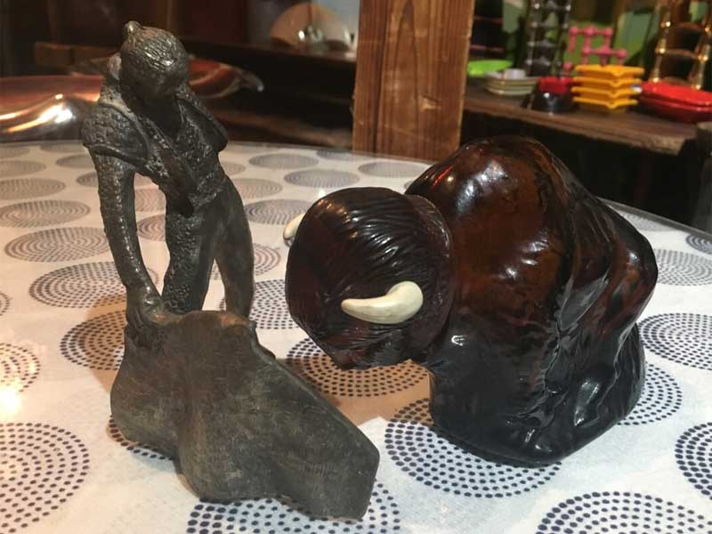 Vintage Used AVON 1975's American Buffalo�A�G�C�{�� �A�����J���E�o�b�t�@���[�̃K���X�� �����{�g��