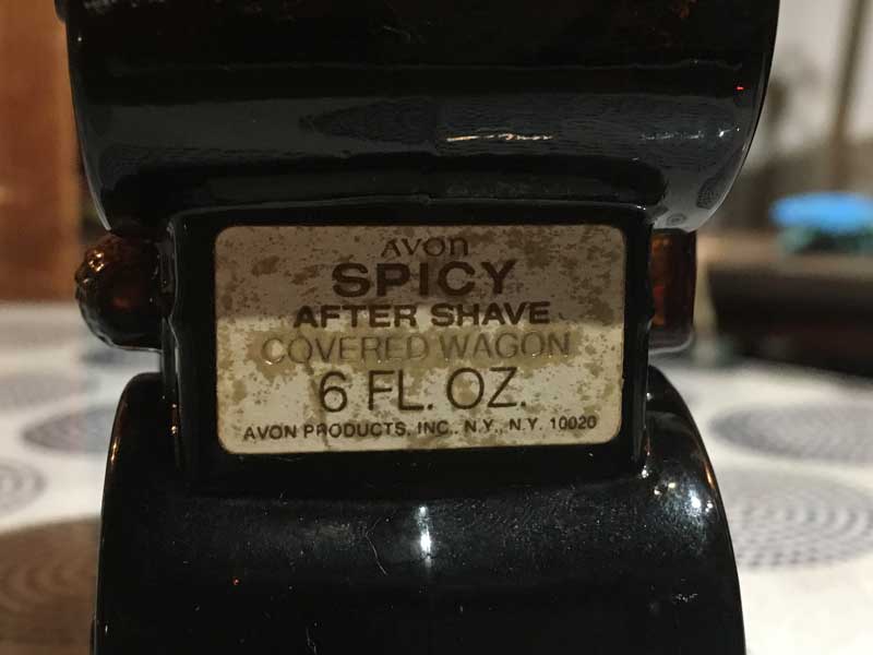 Vintage Used AVON 1968's Duck、エイボン 鴨のガラス製 アフターシェーブローションのボトル