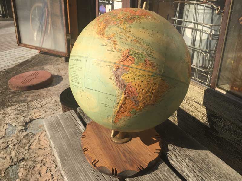 Antique�AVintage 1970�N�� �r���e�[�W �A�����J�̒n���V �ؐ��X�^���h