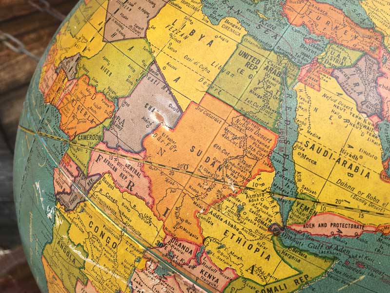 Antique�AVintage 1960�`70�N�� �r���e�[�W US�p��\�L�̒n���V �A�C�A���X�^���h