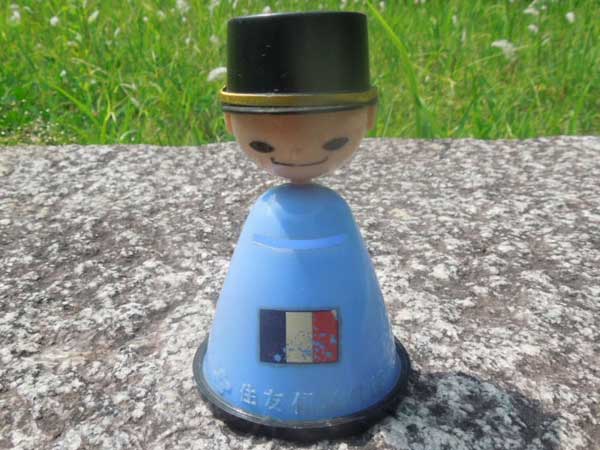 Vintage、Used 大阪万博　Expo70 世界風俗人形　住友信託銀行の貯金箱/フランスの警察