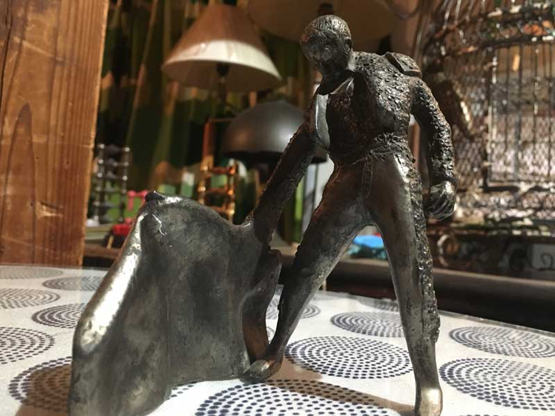 Vintage Used matador Objet/�r���e�[�W �}�^�h�[���A�����m�̃��^�����̃I�u�W�F