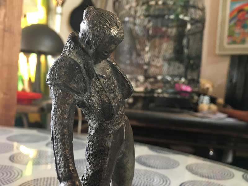 Vintage Used matador Objet/�r���e�[�W �}�^�h�[���A�����m�̃��^�����̃I�u�W�F