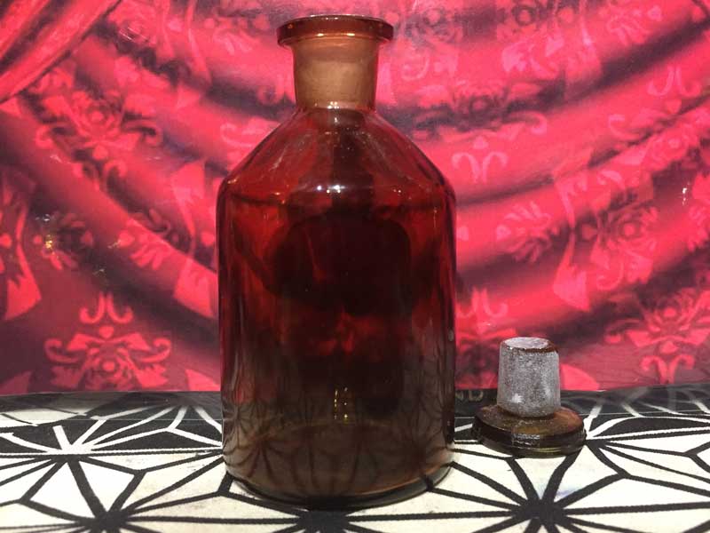 Antique�AVintage�ADeadstock Amber Medicine Bottle �r���e�[�W �A���o�[ �K���X�{�g�� ��r
