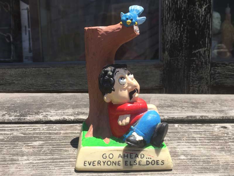 Antique Vintage Objet/Message Doll�@SILLISCULPTS �V���X�J���v�X/Little Bird �����Ɨܖڂ̒j