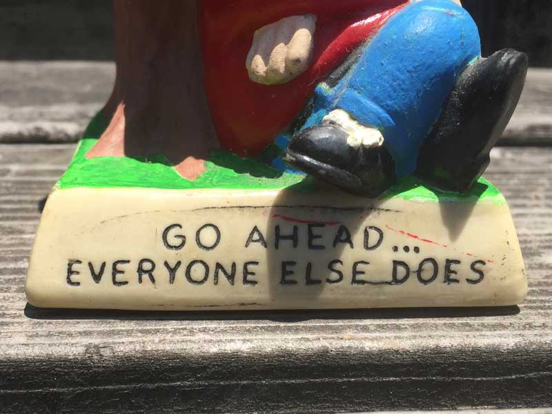 Antique Vintage Objet/Message Doll�@SILLISCULPTS �V���X�J���v�X/�����Ɨܖڂ̒j