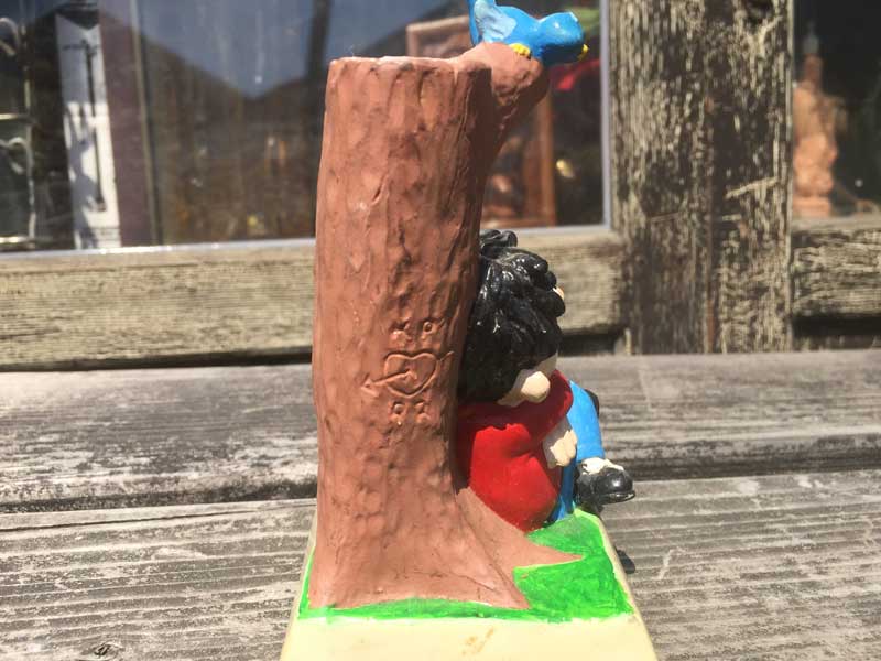 Antique Vintage Objet/Message Doll�@SILLISCULPTS �V���X�J���v�X/Little Bird �����Ɨܖڂ̒j