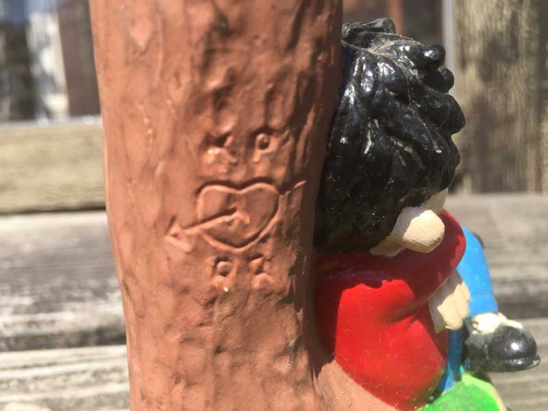 Antique Vintage Objet/Message Doll�@SILLISCULPTS �V���X�J���v�X/Little Bird �����Ɨܖڂ̒j