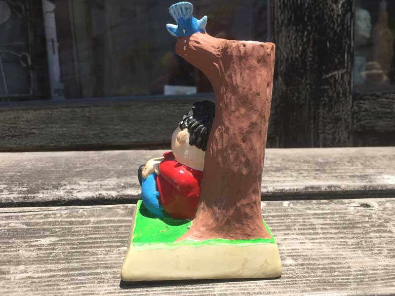 Antique Vintage Objet/Message Doll�@SILLISCULPTS �V���X�J���v�X/Little Bird �����Ɨܖڂ̒j