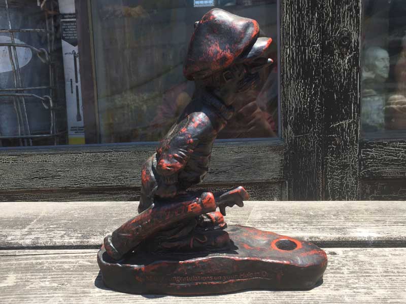 Antique Vintage Objet/Message Doll�@SILLISCULPTS �V���X�J���v�X/Hole in one Dunlop