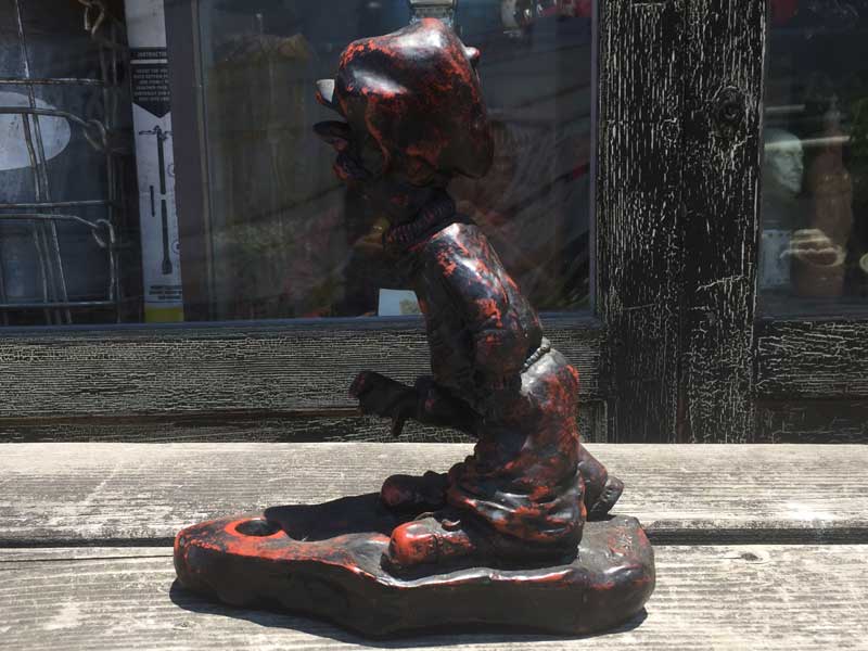 Antique Vintage Objet/Message Doll�@SILLISCULPTS �V���X�J���v�X/Hole in one Dunlop