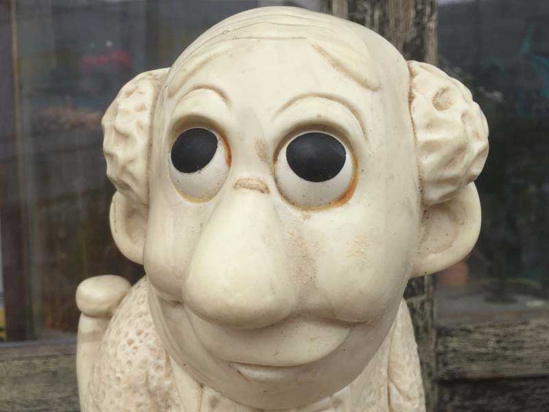 Vintage Message Doll�@SILLISCULPTS �V���X�J���v�X/���僁�b�Z�[�W�h�[�� ���E��̂����������