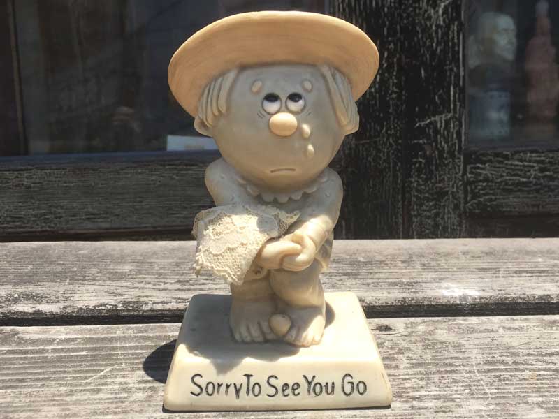 Antique Vintage Objet/Message Doll�@SILLISCULPTS �V���X�J���v�X/�n���J�`�������ċ�������