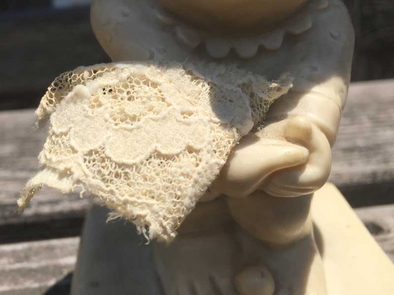 Antique Vintage Objet/Message Doll�@SILLISCULPTS �V���X�J���v�X/�n���J�`�������ċ�������