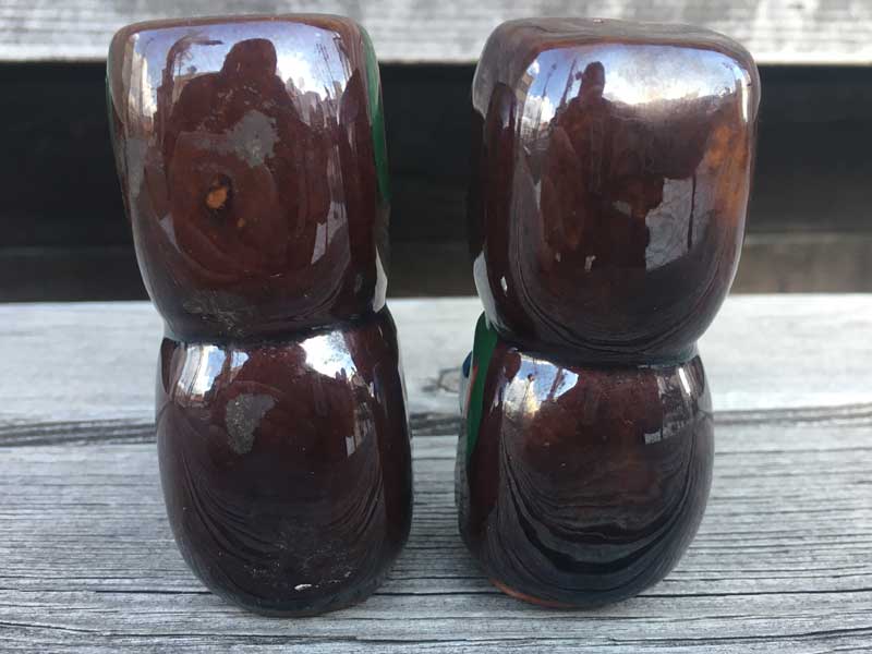 Vintage Used Native�ATiki�ATotempole�AAfrican Salt & Pepper �l�C�e�B�u�n ���퐻 �\���g�A���h�y�b�p�[