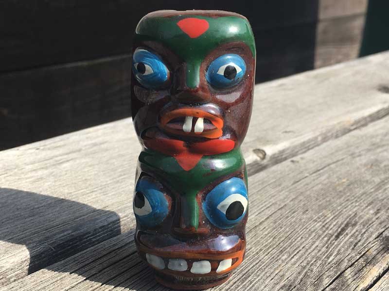 Vintage Used Native�ATiki�ATotempole�AAfrican Salt & Pepper �l�C�e�B�u�n ���퐻 �\���g�A���h�y�b�p�[