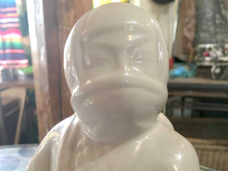 Vintage Used Ninja Vase�A���퐻�̔E�҂̉ԕr�A�j���W���̈�֑}��