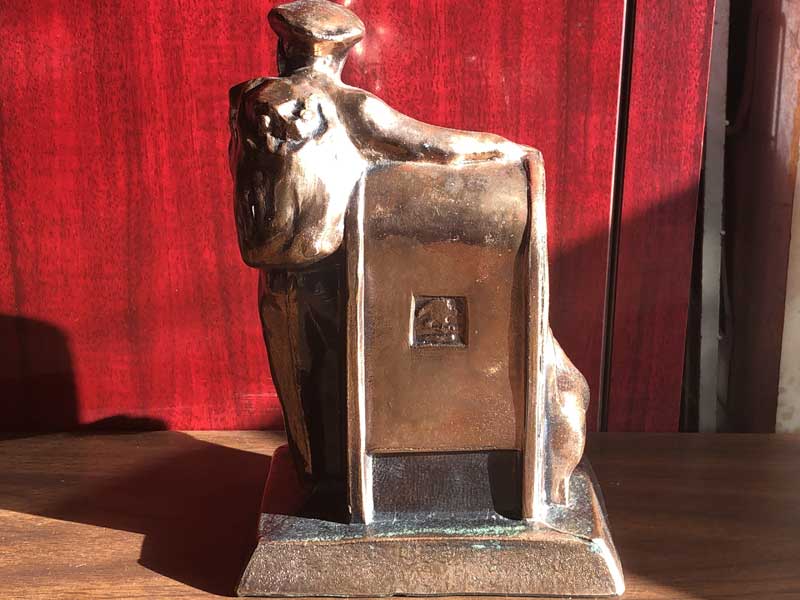 Vintage POSTMAN COIN BANK DELIVERING THE MAIL 、ポストマン コインバンク、貯金箱