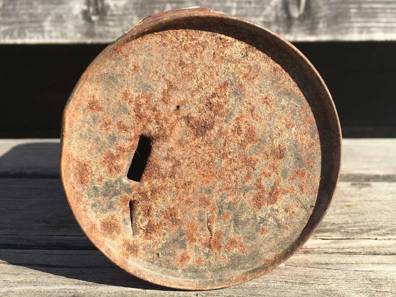 1950's Vintage AJAX CLEANSER Tin Can 50�N�� �r���e�[�W �A�����J�̌Â��u���L�� AJAX