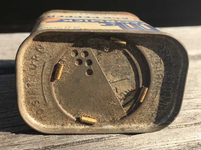 1950's Vintage McCORMICK BLACK PEPPER Tin Can 50�N�� �r���e�[�W �A�����J�̌Â��u���L�� �}�R�[�~�b�N