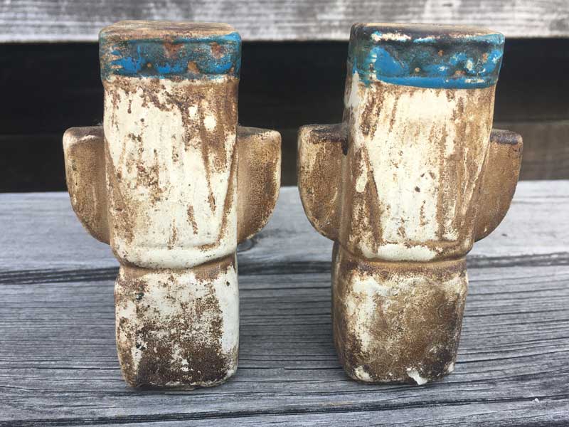 Vintage Used NativeTotempole�A Salt & Pepper �l�C�e�B�u�n �g�[�e���|�[���̃\���g�A���h�y�b�p�[