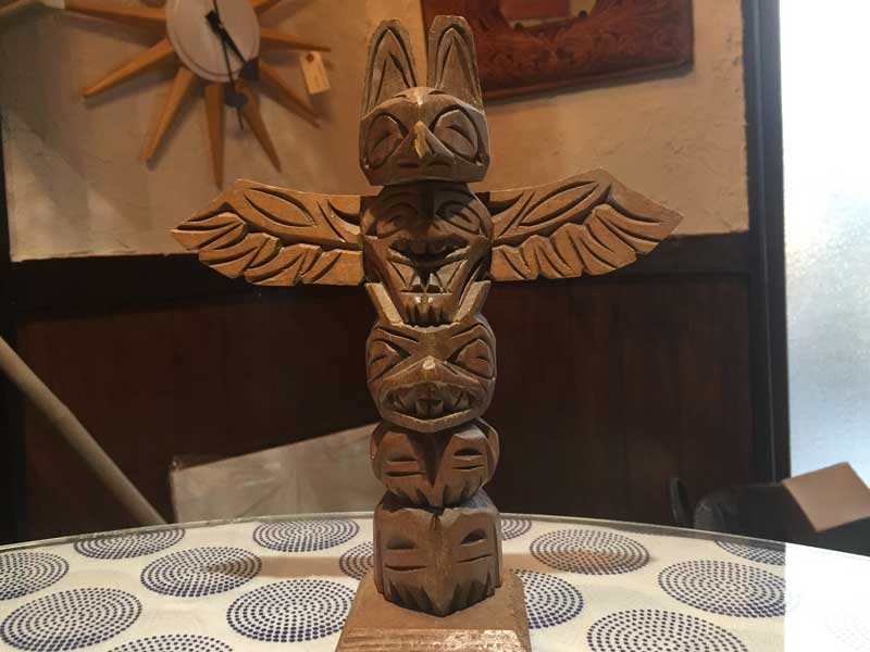 manana online store/Vintage、Used カナダ ハイダ族のトーテムポール