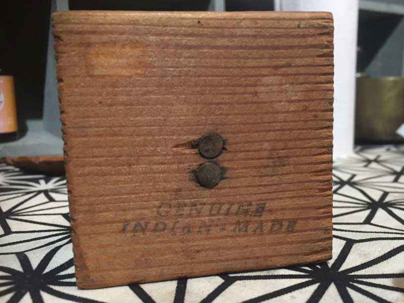 Vintage�AUsed �J�i�_ �n�C�_���̃g�[�e���|�[���̖ؐ� �I�u�W�F�AHaida Totem Pole Wood Objet