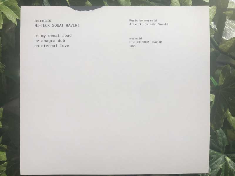 mermaid / HI-TECK SQUAT RAVER Beer & Records mix CD