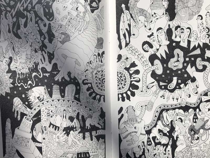 michio thomas/Ladies and Aliens�@�����̐����e�[�}�ɍ�������y54�ȓ�CD & ���\�O���t�v�����g��ZINE