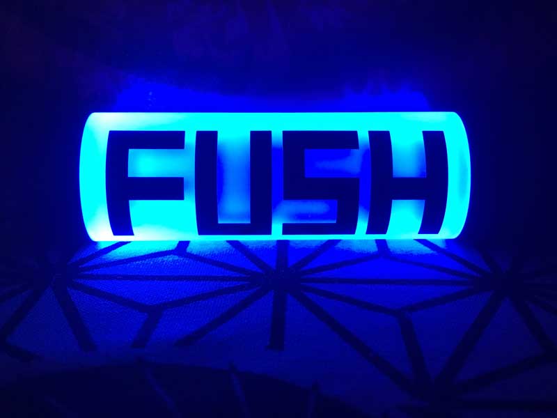 ACROHM FUSH SEMI-MECH MOD アクローム フッシュ 5色に光るパリピなセミメカモッド