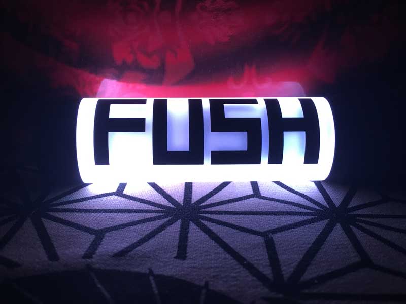 ACROHM FUSH SEMI-MECH MOD アクローム フッシュ 5色に光るパリピなセミメカモッド