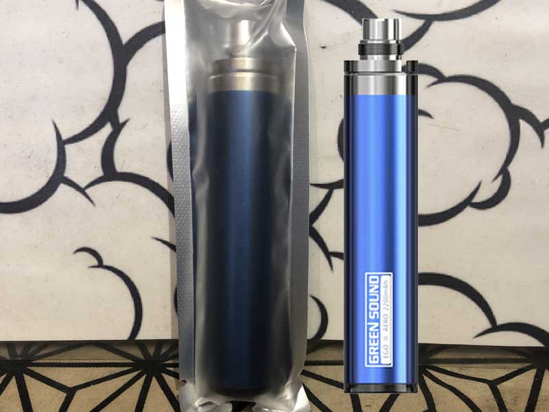 Green Sound EGO II AERO Mod 2200mAh、グリーンサウンドオートパフのCBDペン、CBDカートリッジに