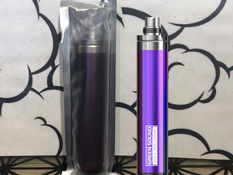 Green Sound EGO II AERO Mod 2200mAh、グリーンサウンドオートパフのCBDペン、CBDカートリッジに