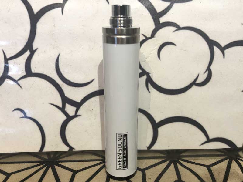 Green Sound EGO II AERO Mod 2200mAh、グリーンサウンドオートパフのCBDペン、CBDカートリッジに