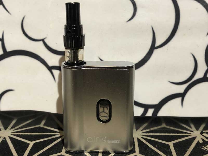 510�J�[�g���b�W��CBD�ACBD WAX�Ȃǂ�airistech MYSTICA�U 450mAH ���R���p�N�g�ȃX�e���XMOD