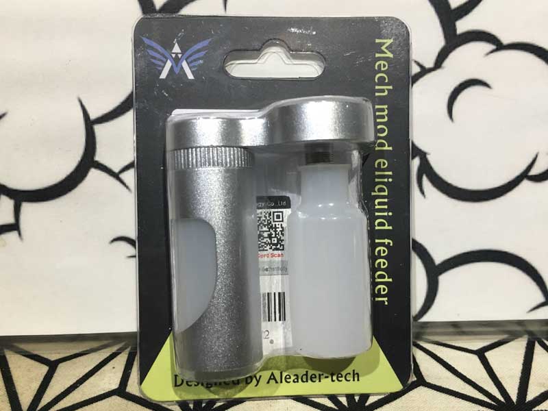 Aleader tech Mech Mod Eliquid feeder �`���[�u���b�h���X�R���J�[���o���郁�J���b�h E���L�b�h�t�B�[�_�[