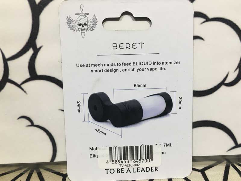 Aleader tech Mech Mod Eliquid feeder �`���[�u���b�h���X�R���J�[���o���郁�J���b�h E���L�b�h�t�B�[�_�[