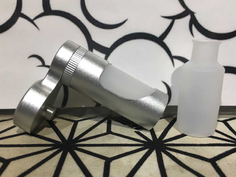 Aleader tech Mech Mod Eliquid feeder �`���[�u���b�h���X�R���J�[���o���郁�J���b�h E���L�b�h�t�B�[�_�[