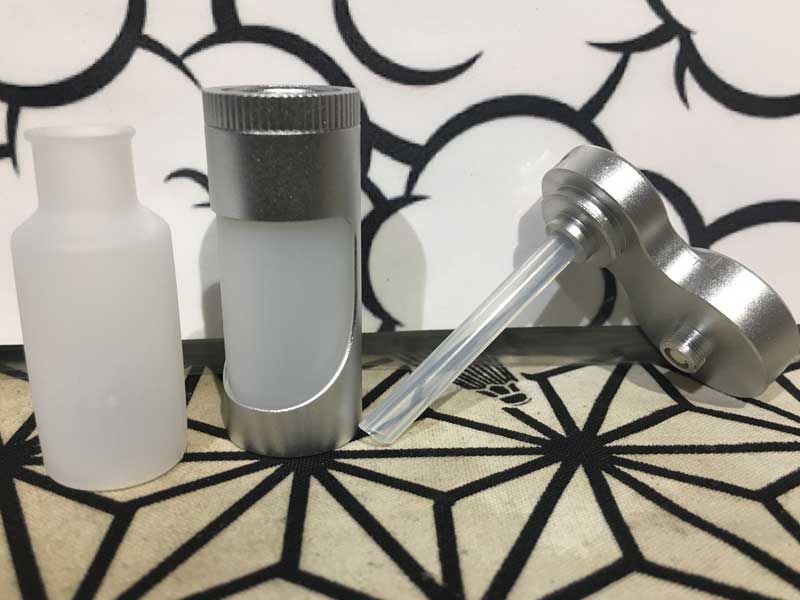 Aleader tech Mech Mod Eliquid feeder �`���[�u���b�h���X�R���J�[���o���郁�J���b�h E���L�b�h�t�B�[�_�[