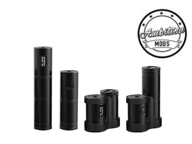 Ambition MODS CONVERTER BOX MOD 18650�A18350 �X�e���X���b�h�A�`���[�u���b�h 4way