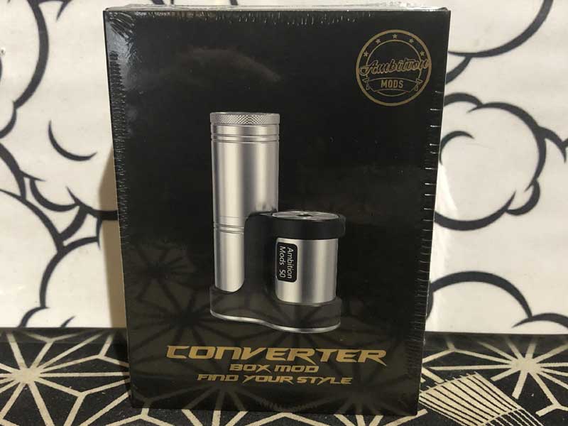 Ambition MODS CONVERTER BOX MOD 18650�A18350 �X�e���X���b�h�A�`���[�u���b�h 4way