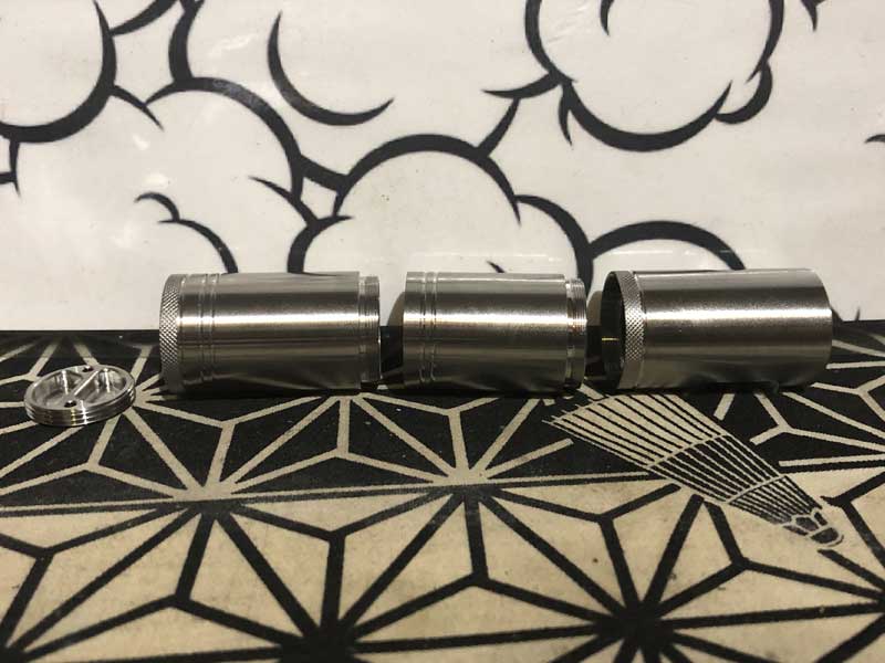 Ambition MODS CONVERTER BOX MOD 18650�A18350 �X�e���X���b�h�A�`���[�u���b�h 4way