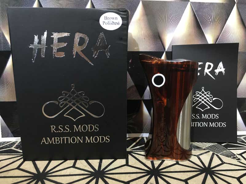 Ambition MODS HERA Box Mod DESIGN BY R.S.S. MODS サンボックス ヘラモッド