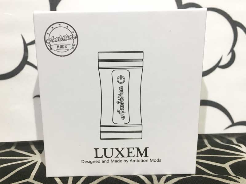 Ambition MODS LUXEM 18350/18650 tube mod �A���r�V�������b�Y ��Փ��̃Z�~���J�`���[�u