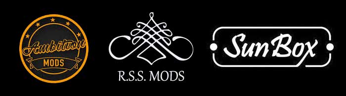 Ambition MODS EASY Side Box Mod 60W DESIGN BY SUNBOX R.S.S. �T���{�b�N�X�@�X�e���X���b�h