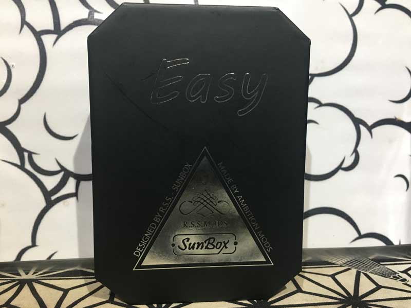 Ambition MODS EASY Side Box Mod 60W DESIGN BY SUNBOX R.S.S. �T���{�b�N�X�@�X�e���X���b�h