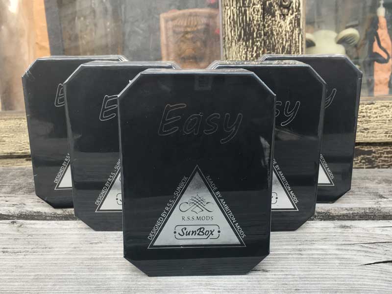 Ambition MODS EASY Side Box Mod 60W DESIGN BY SUNBOX R.S.S. �T���{�b�N�X�@�X�e���X���b�h