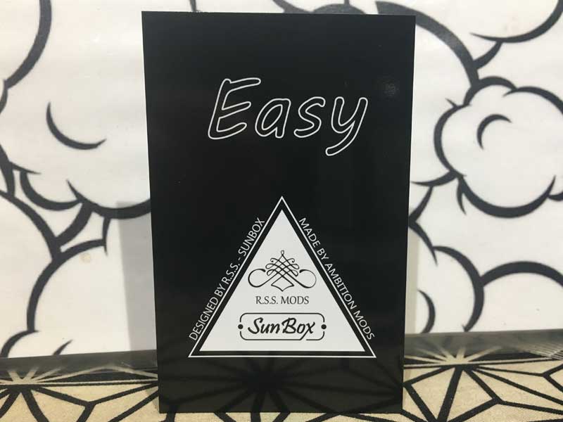 Ambition MODS EASY Side Box Mod 60W DESIGN BY SUNBOX R.S.S. �T���{�b�N�X�@�X�e���X���b�h