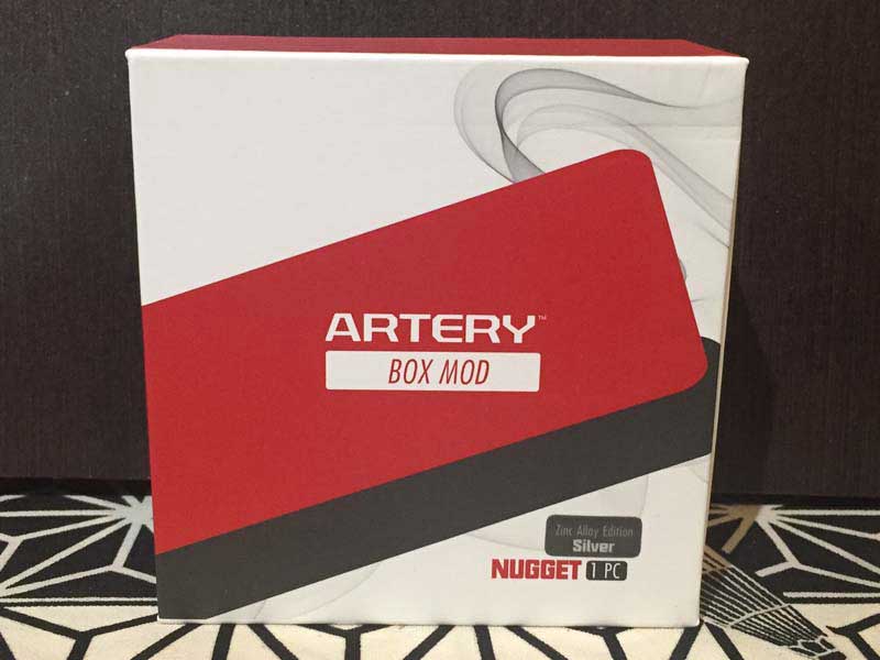 Vape�A�d�q�^�o�R�AARTERY Box Mod Nugget 50W �A�[�e���[ �i�Q�b�g ���R���p�N�g�ȃ{�b�N�X���b�h